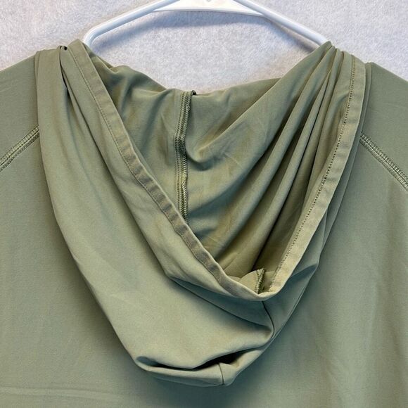 NWT EDDIE BAUER Men’s XL Performance Solarfoil Hoodie UPF 50+ Green Long Sleeves - Picture 15 of 16